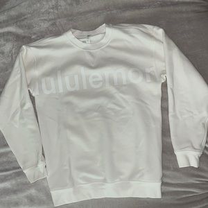 White Lululemon Crewneck